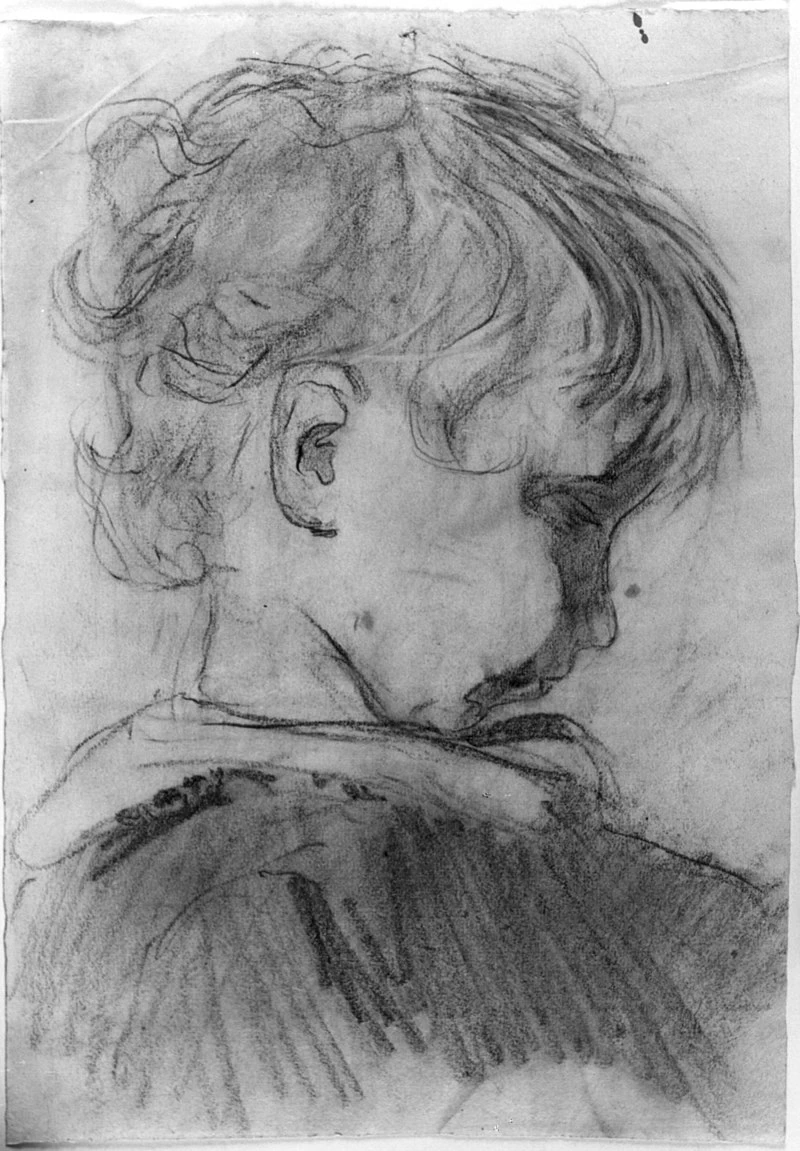 Profilo di bimbo, 1915 - Museo Civico di Modena